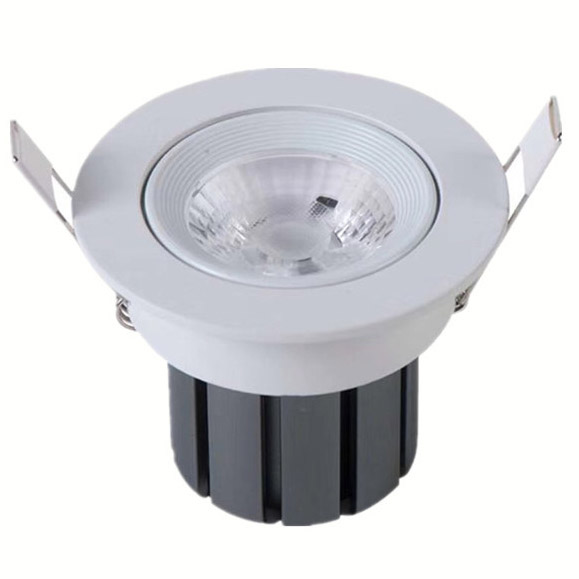 2.83in 5/7/10/12W LED COB Ceiling Light - Flush Mount LED Downlight-1600LM-10/23/36°Light speed angle 2.83in 5/7/10/12W LED COB Ceiling Light - Flush Mount LED Downlight-1600LM-10/23/36°Light speed angle